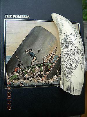 Scrimshaw whale tooth resin - scrimshaw,